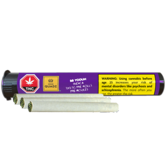 BB Yoduh 3x0.5g pre-rolls packaging