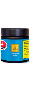 Moonshine 3.5g flower jar packaging